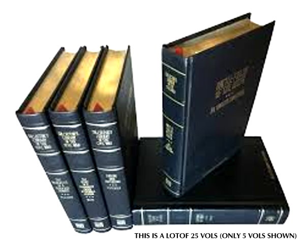 Image for Time Life Collector's Library of the Civil War, 25 Volume Set :  Embossed Leather