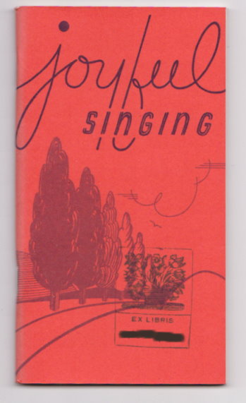 Image for Joyful Singing :  Cooperative Recreation Service