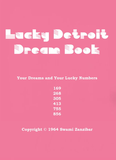 Image for Swami Zanzibar's Lucky Detroit Dream Book