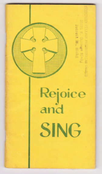 Image for Rejoice and Sing :  Presbyterian Youth Fellowship Songbook