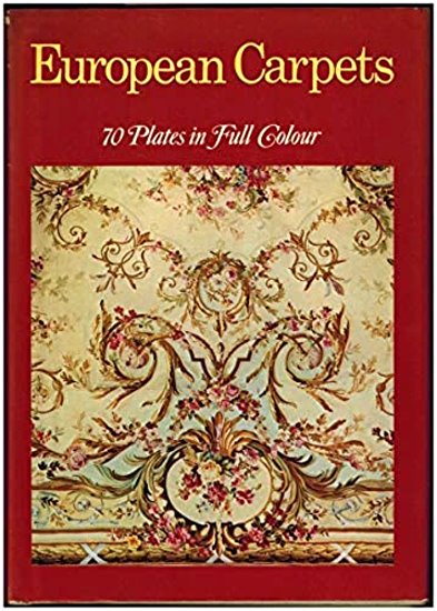 Image for European Carpets : 70 Plates in Full Colour