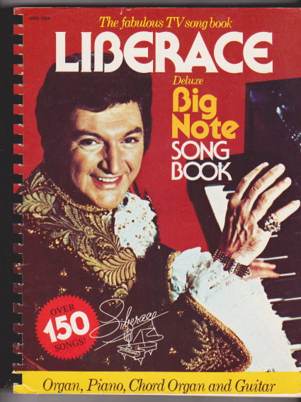 Image for Liberace Deluxe Big Note Song Book : Organ, Piano, Chord Organ, Guitar