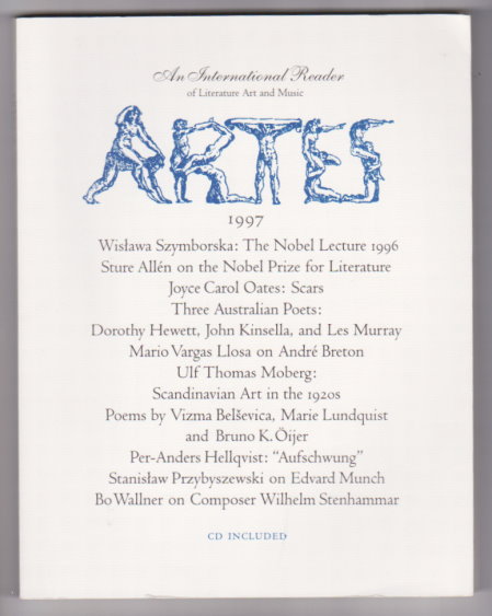 Image for Artes 1997 :  An International Reader of Literature Art and Music, CD Included