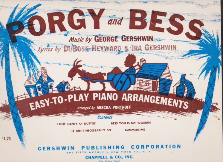 Image for Porgy and Bess, Easy to Play Piano Arrangements : I Got Plenty of Nuttin' ; Summertime ; Bess You is My Woman ; It Ain't Necessarily So