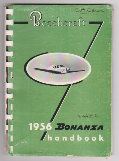 Image for Beechcraft Bonanza Handbook : G-35, 1956