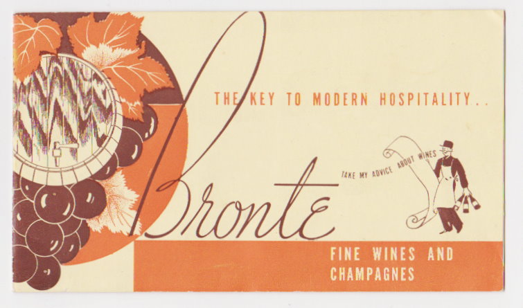 Image for Bronte Fine Wines and Champagnes :  The Key to Modern Hospitality