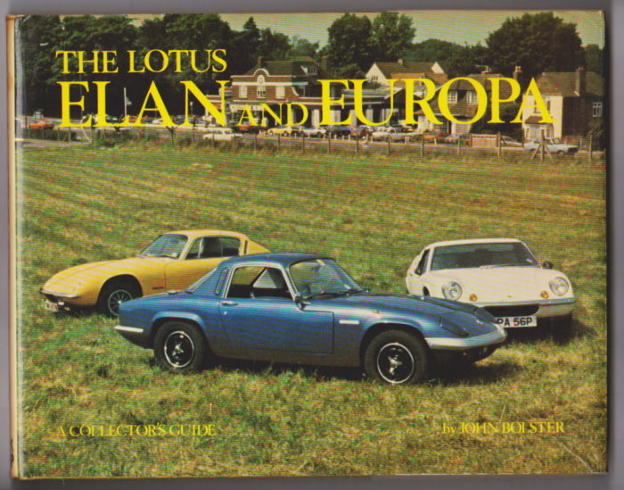 Image for Lotus Elan and Europa, the :  A Collector's Guide