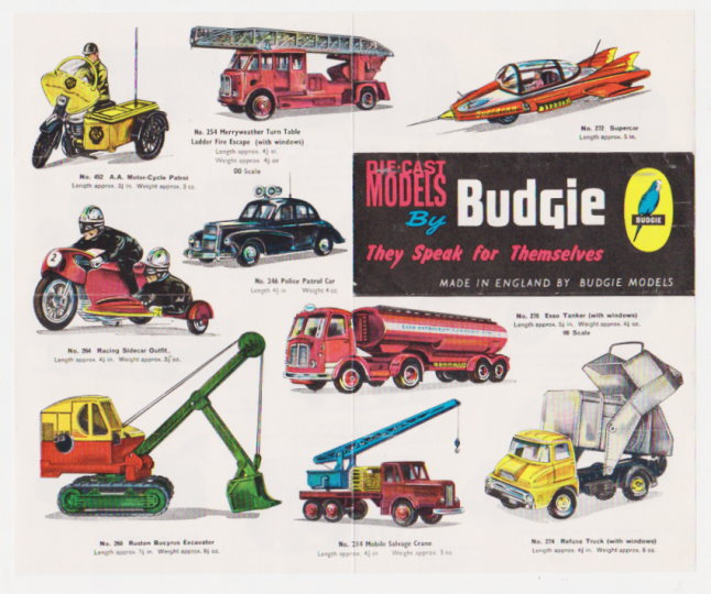 Image for Die Cast Models by Budgie : They Speak for Themselves