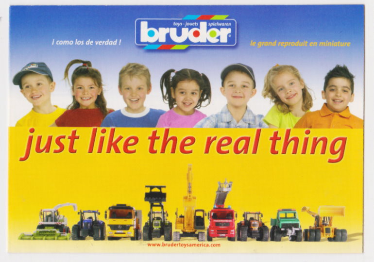 Image for Bruder, Just like the Real Thing :  Toys, Jouets, Spielwaren