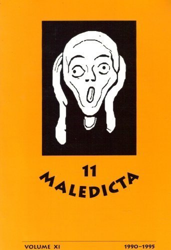 Image for Maledicta 11, the International Journal of Verbal Aggression : Volume 11, 1990-1995 (Volume XI)