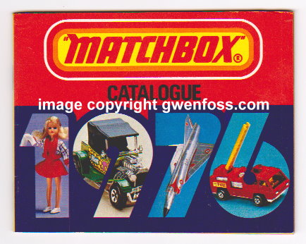 Image for Matchbox Catalogue :  USA Edition 1976