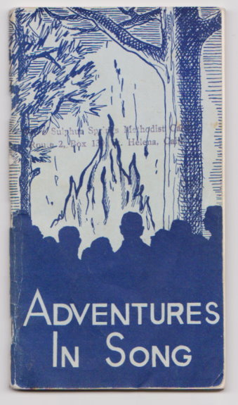 Image for Adventures in Song :  Methodist Youth Songbook, Cooperative Recreation Service