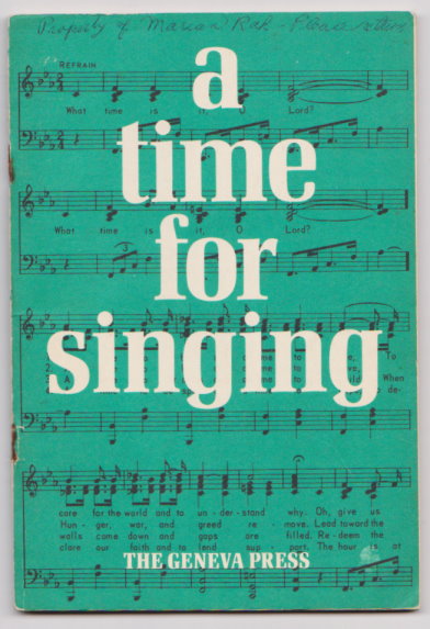 Image for Time for Singing, A