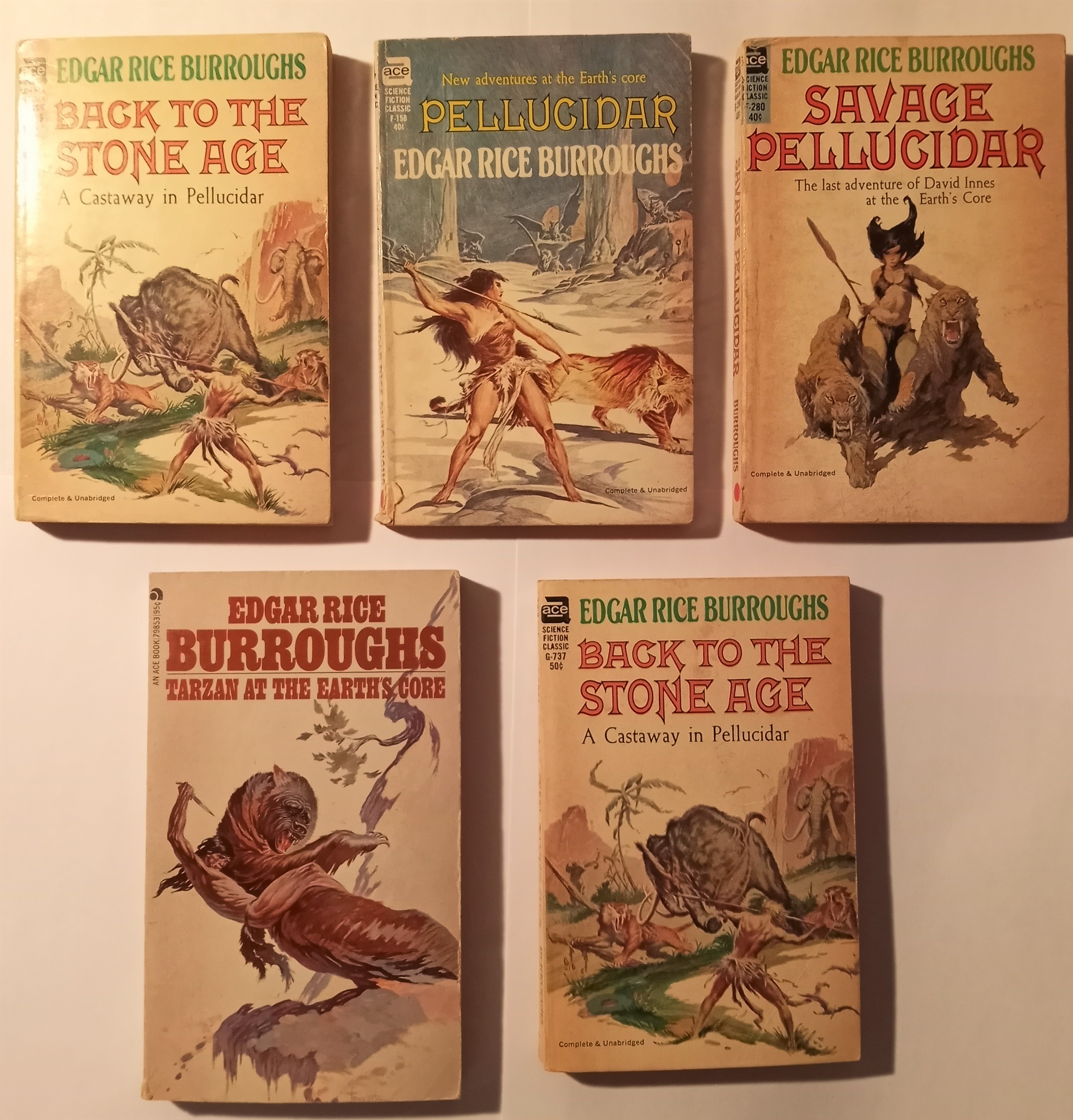 Image for Back to the Stone Age :  A Castaway in Pellucidar