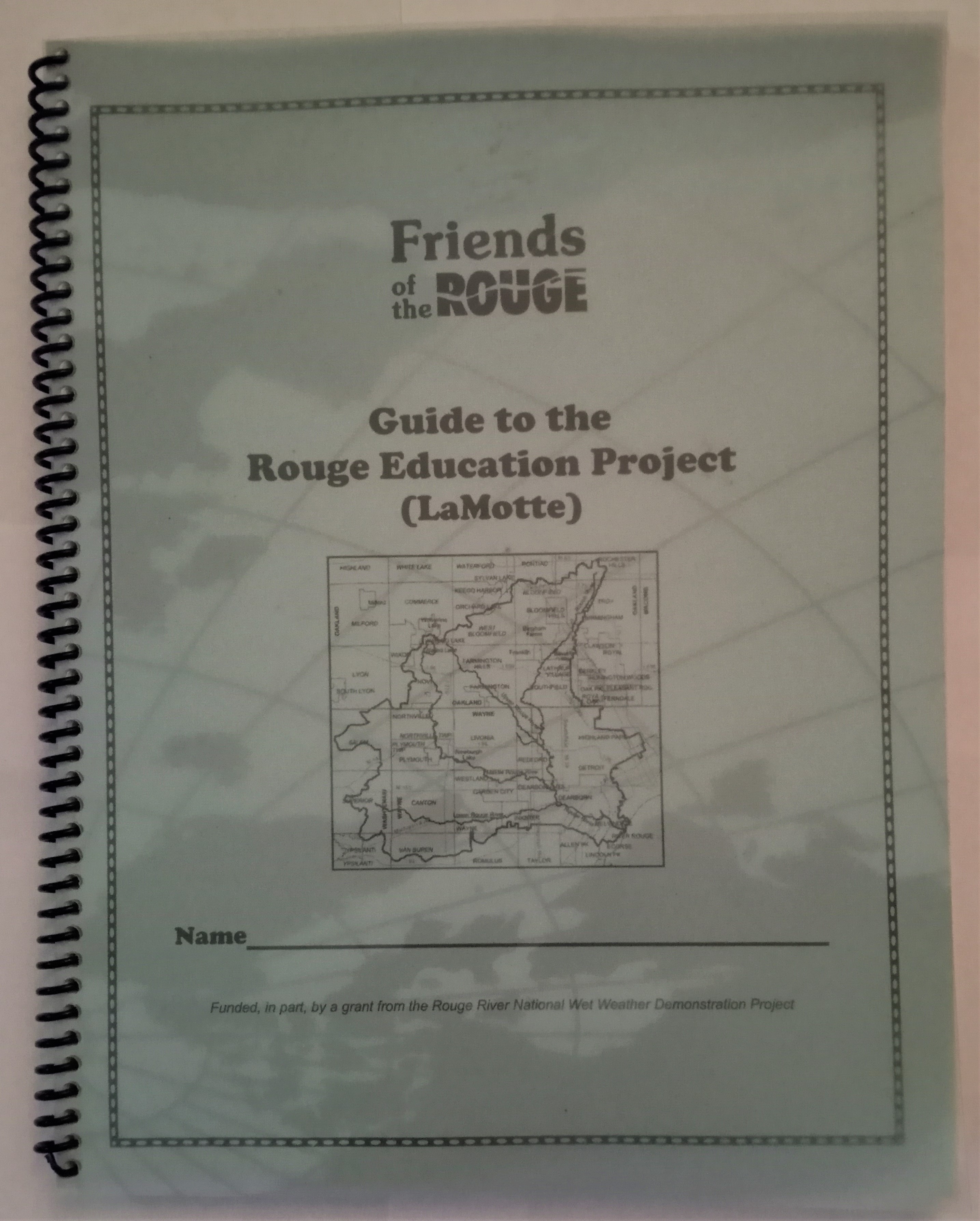 Image for Guide to the Rouge Education Project :  Lamotte and Friends of the Rouge River, Detroit, Michigan