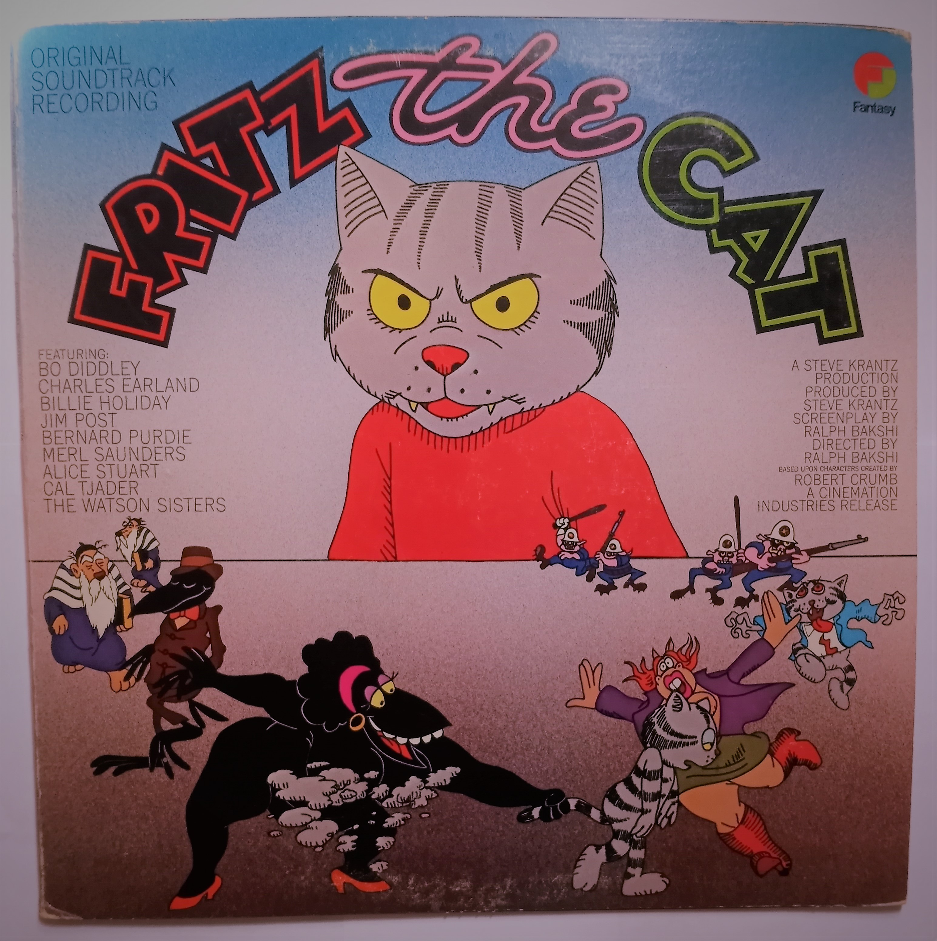 Image for Fritz the Cat :  Original Soundtrack Recording, Vinyl LP Record