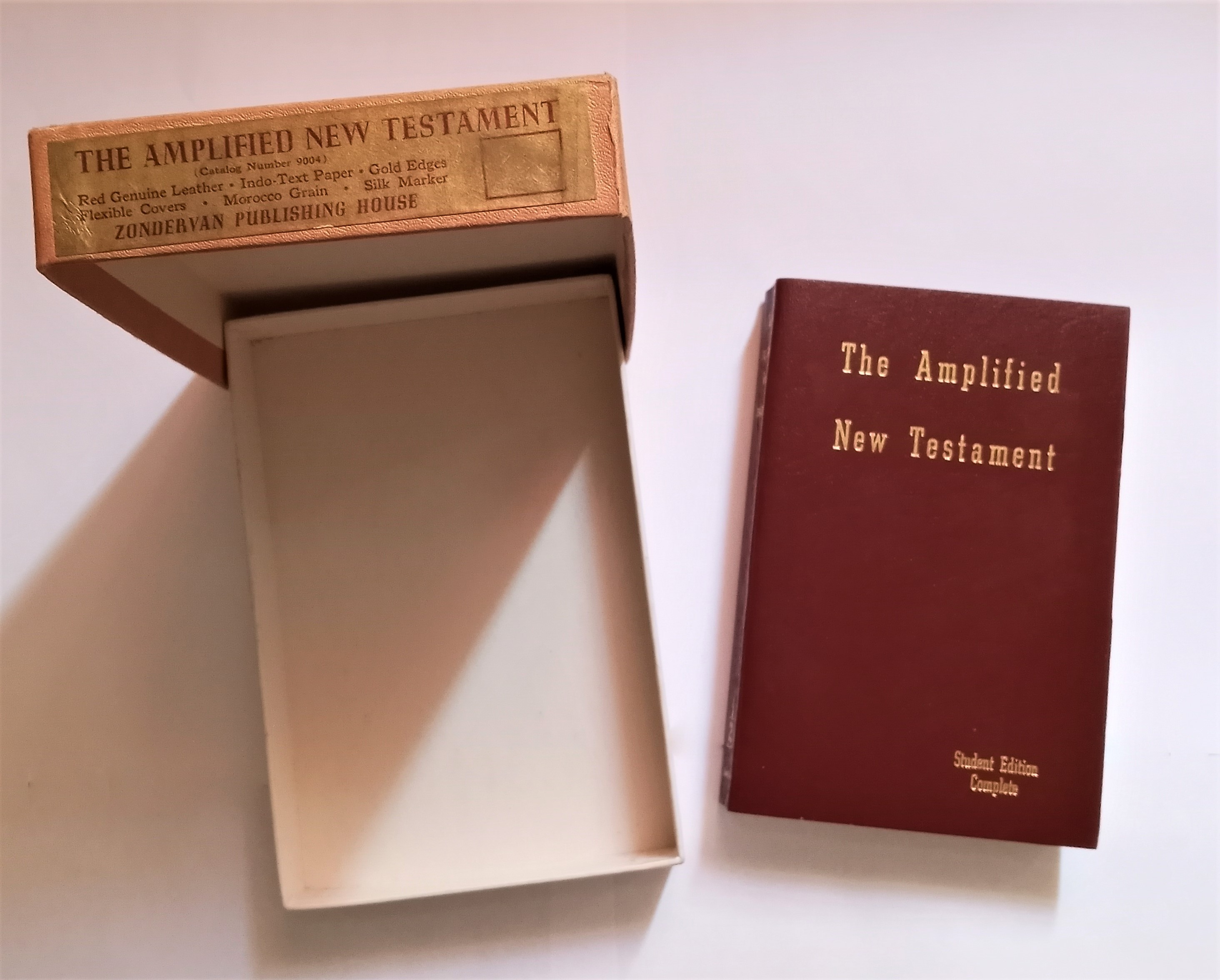 Image for Amplified New Testament, the :  Student Edition Complete, with Original Droplid Box