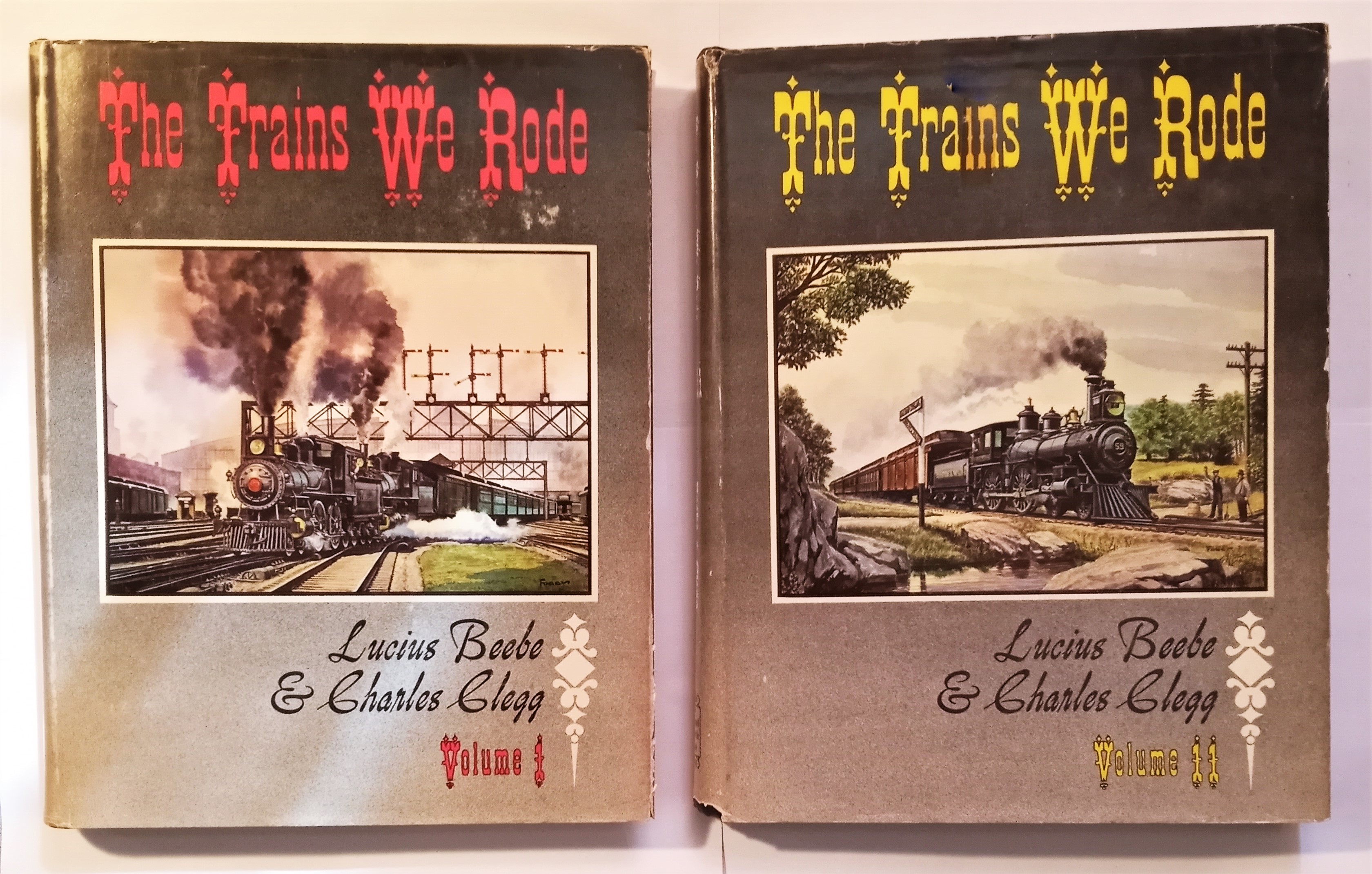Image for Trains We Rode, The, Complete in 2 Volumes :  Volume 1, Alton, New York Central ; Volume 2, Northern Pacific, Wabash