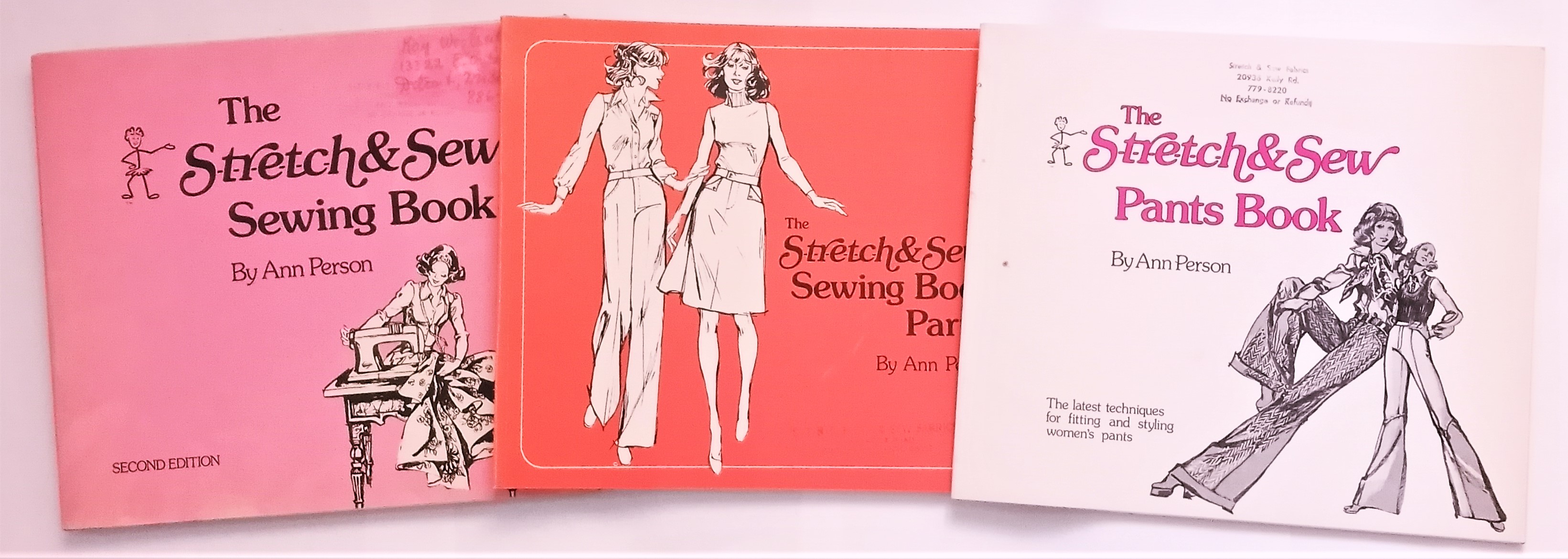 Image for Stretch and Sew Sewing Book, The, Set of 3 Volumes :  Stretch and Sew, Stretch and Sew Part 2, Stretch and Sew Pants
