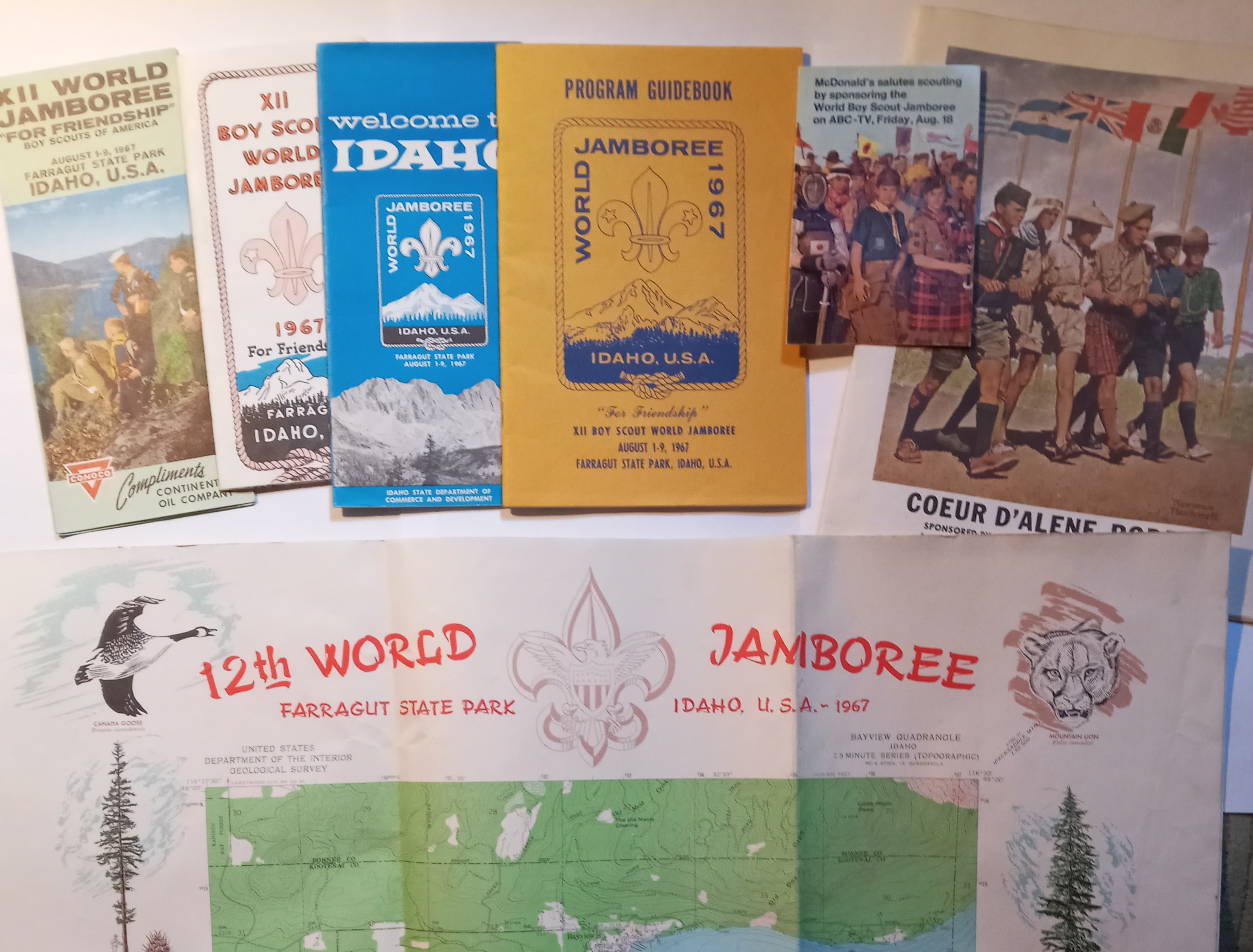 Image for 12th World Scout Jamboree Program Guidebook : For Friendship, XII Boy Scout World Jamboree, Farragut State Park, Idaho