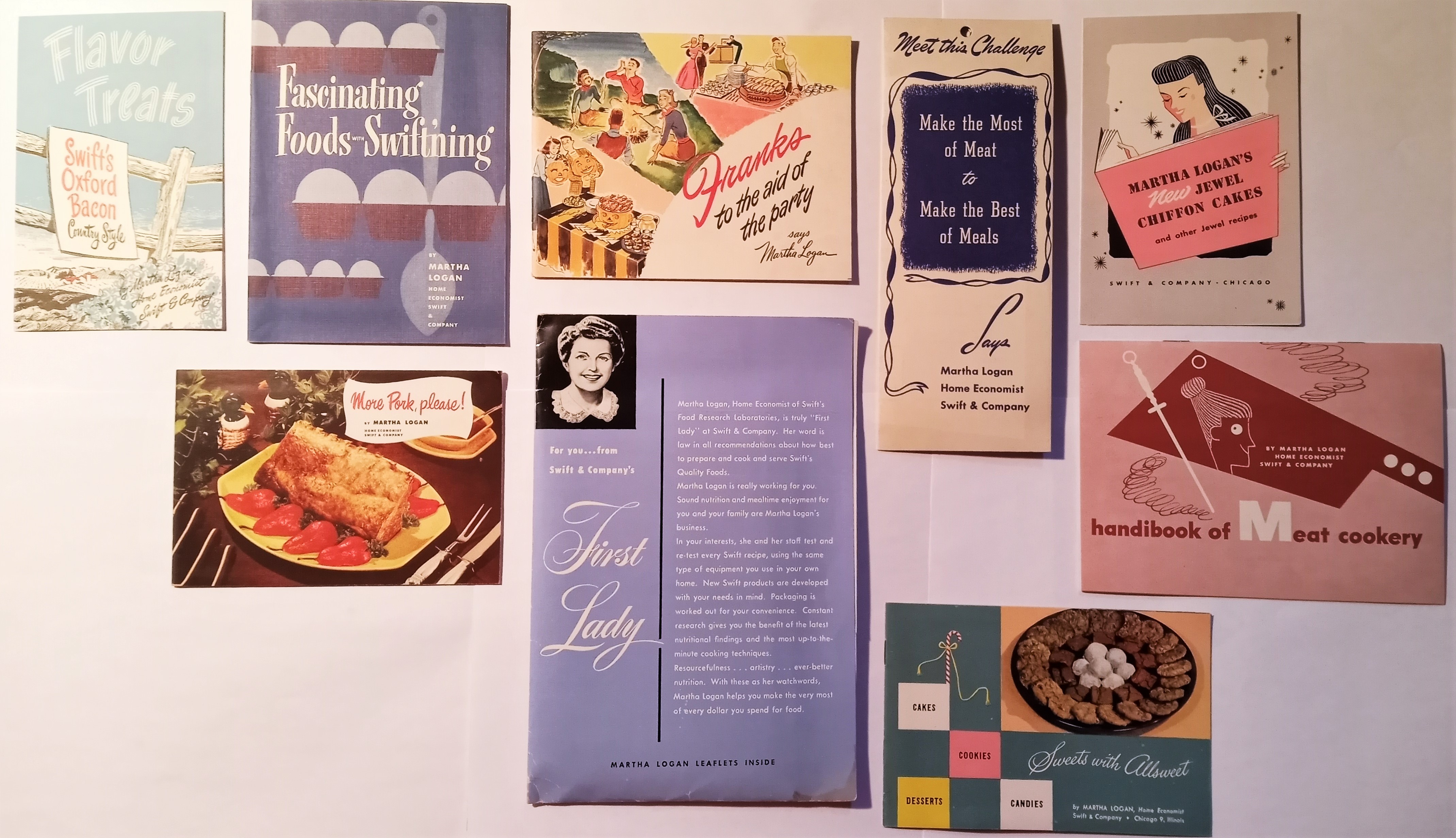 Image for For You from Swift and Company's First Lady :  Martha Logan Test Kitchens