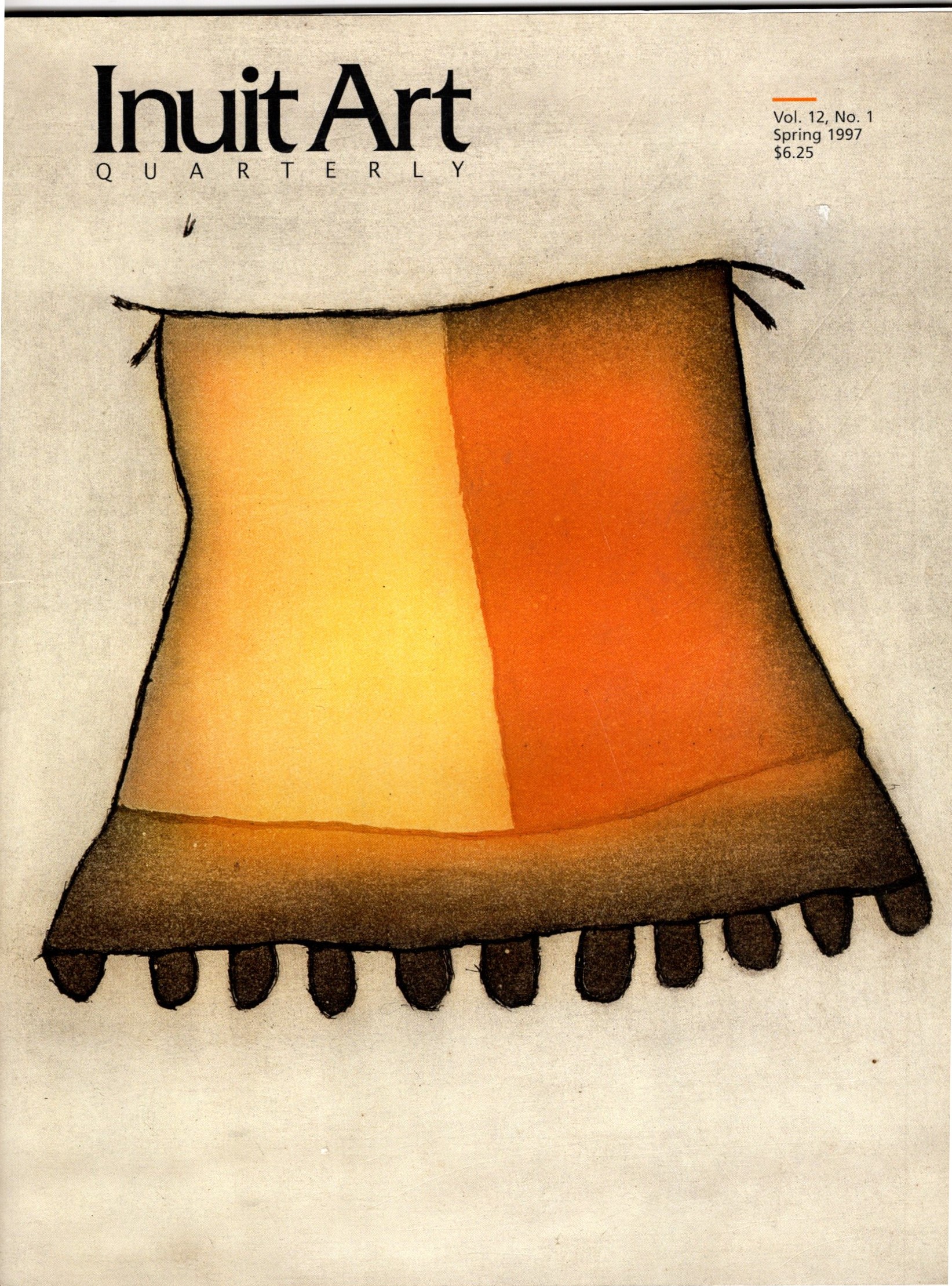 Image for Inuit Art Quarterly, Volume 12, Number 1, Spring 1997 :  Yup'ik Masks, Inupiak Photos, Commercial Artmaking, Simon Shaimaiyuk, Stanley Fox, Jimmy Arnamissak, Eli Nasogaluak