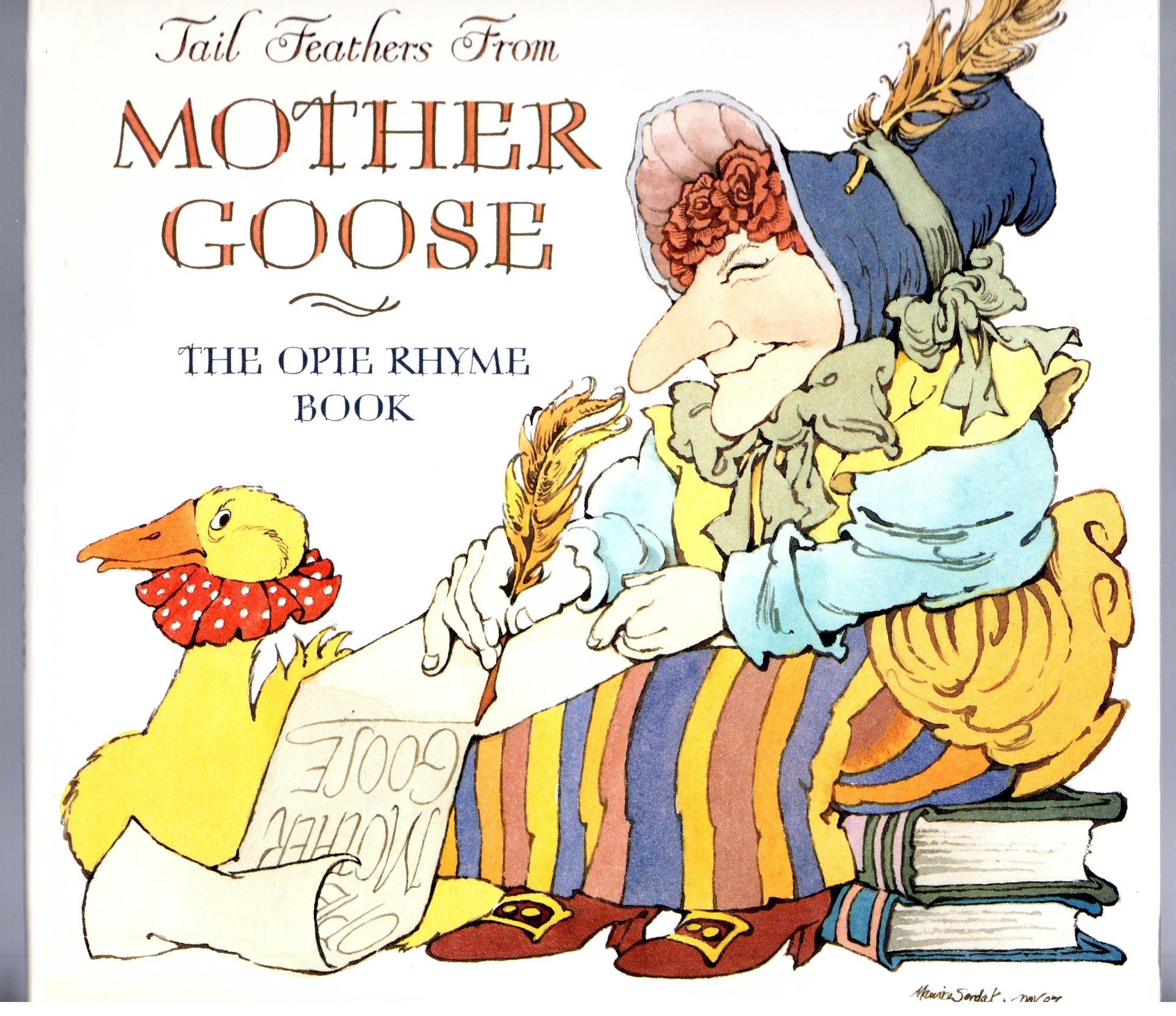 Image for Tail Feathers from Mother Goose :  The Opie Rhyme Book