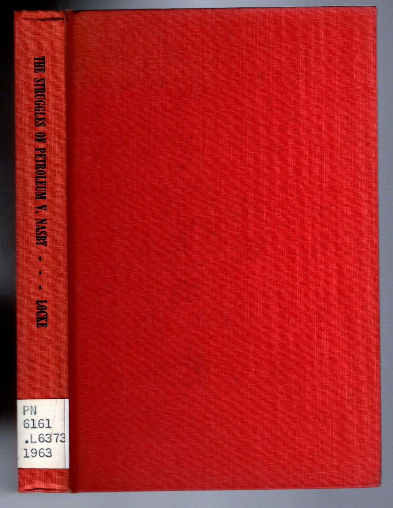 Image for Struggles of Petroleum V. Nasby, the :  Abridged Edition