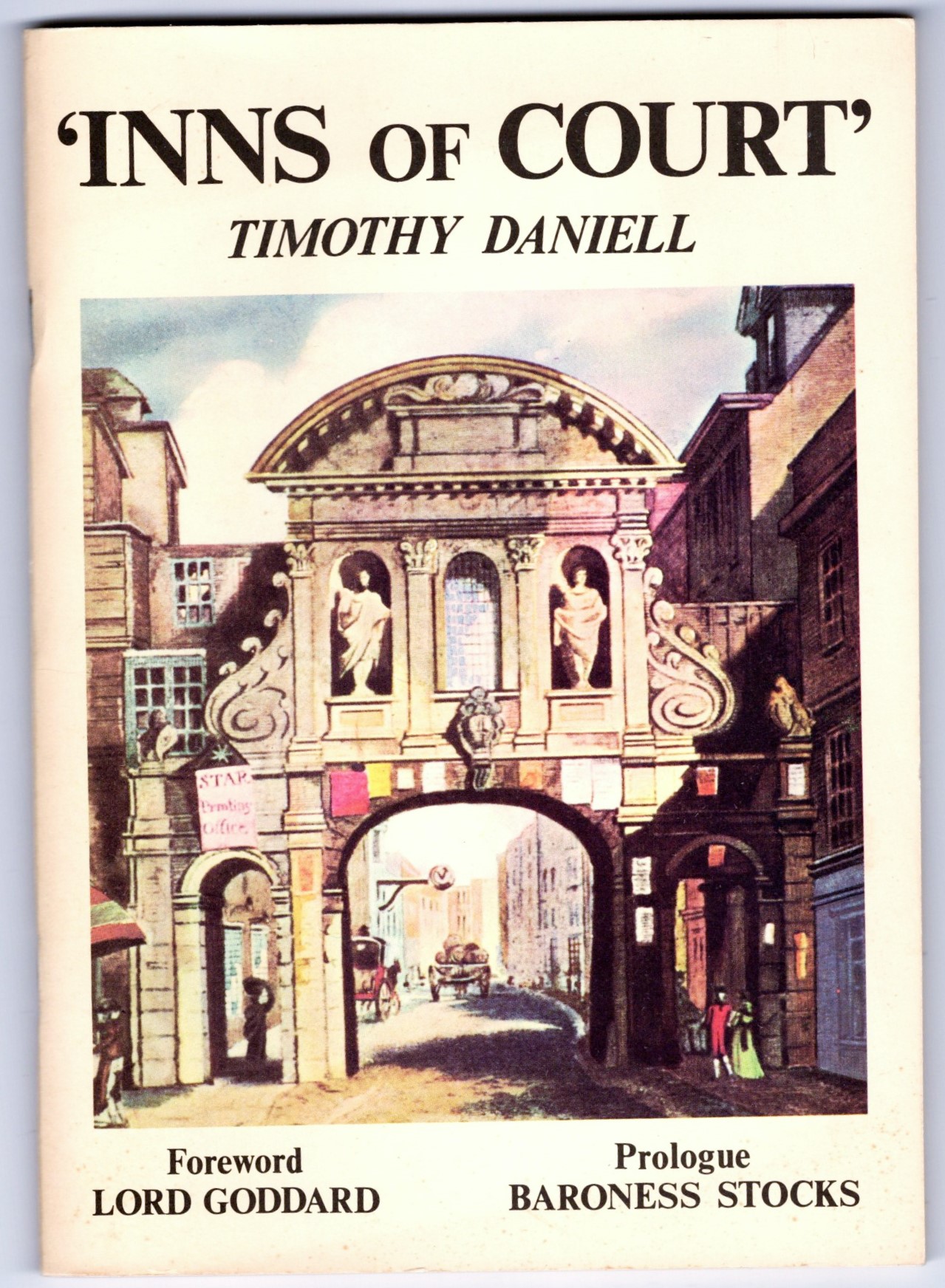 Image for Inns of Court : A Literary Excursion to the Inns of Court of London