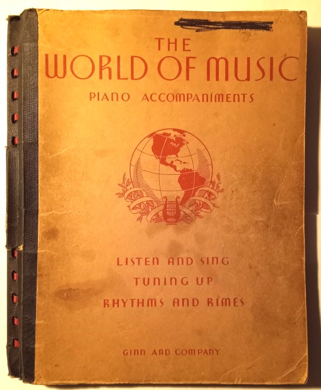 Image for World of Music Piano Accompaniments, the :  For Listen and Sing, Tuning Up, and Rhythms and Rimes