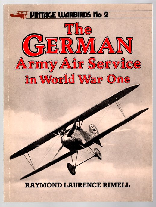 Image for German Army Air Service in World War One, The