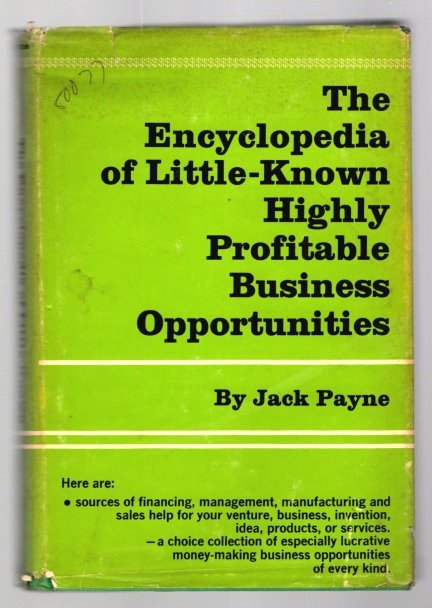 Image for Encyclopedia of Little Known, Highly Profitable Business Opportunities, The