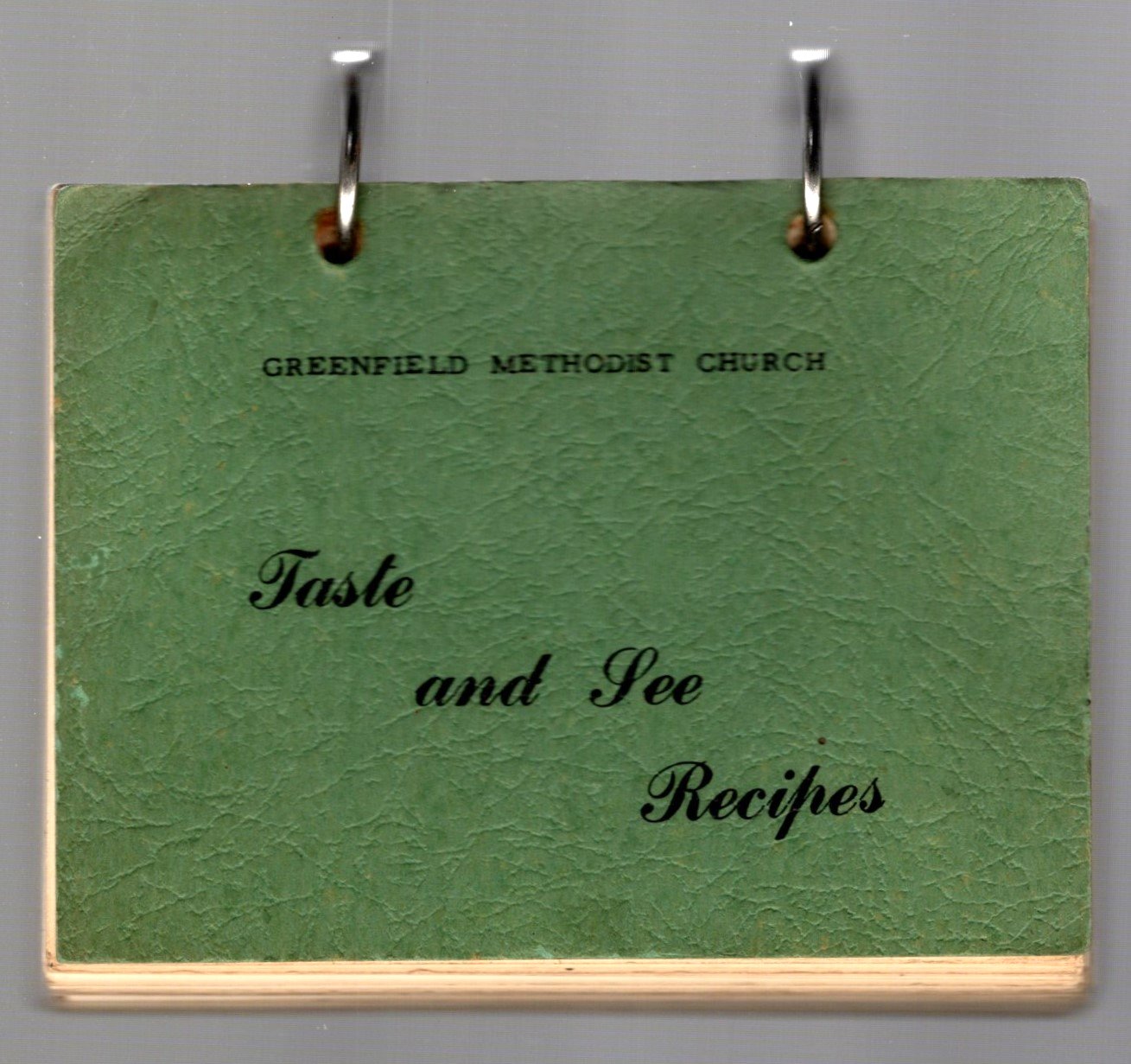 Image for Taste and See Recipes :  Greenfield Methodist Church