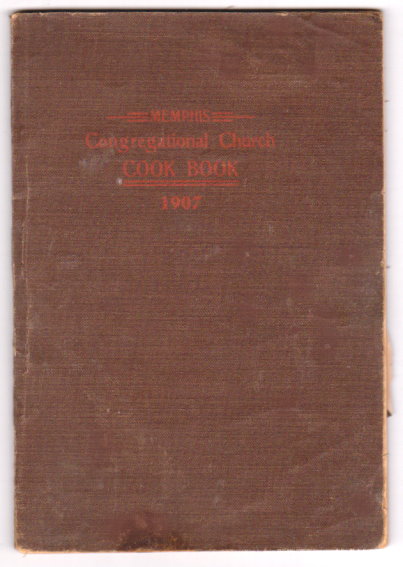 Image for Memphis Congregational Church Cook Book