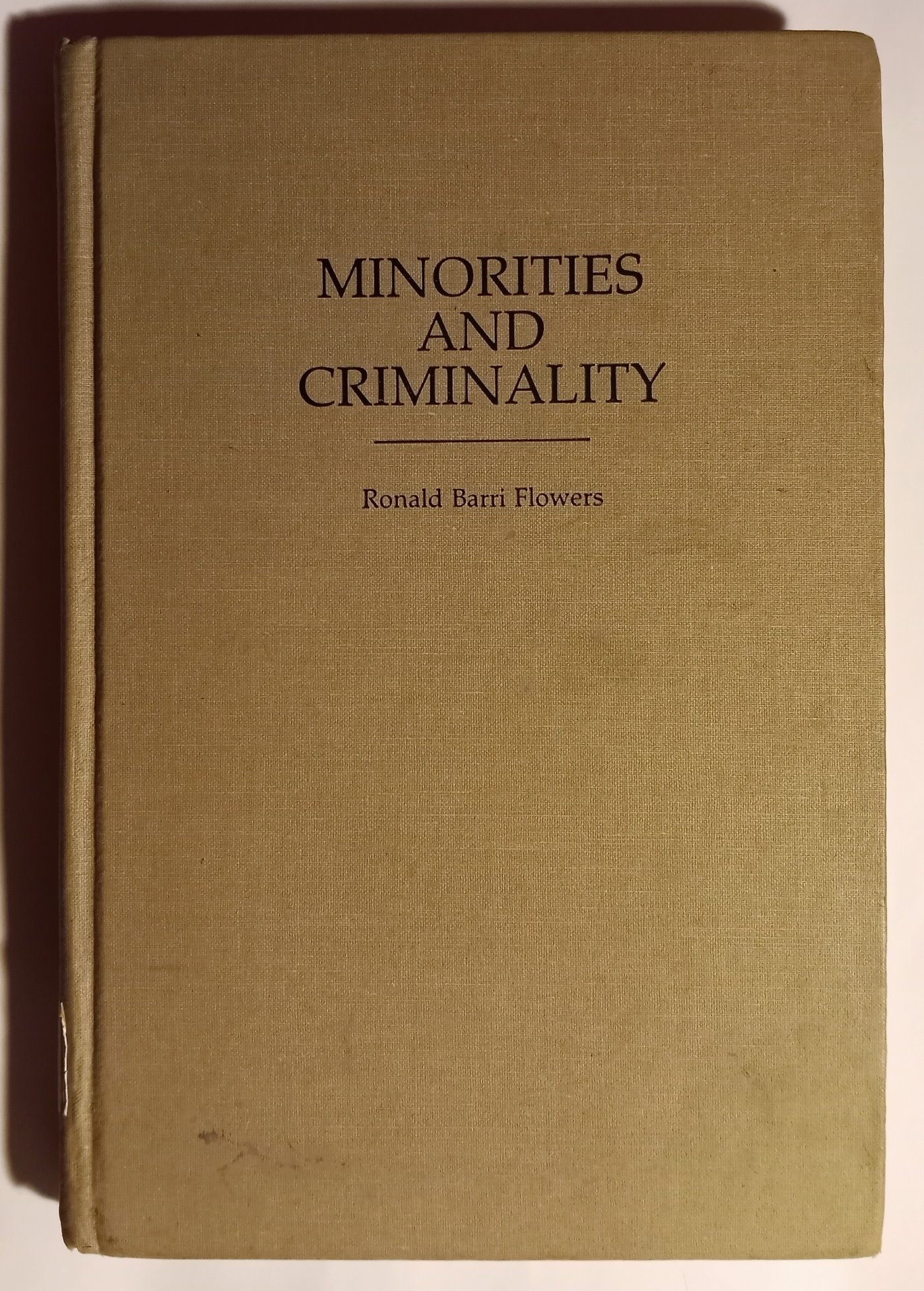 Image for Minorities and Criminality