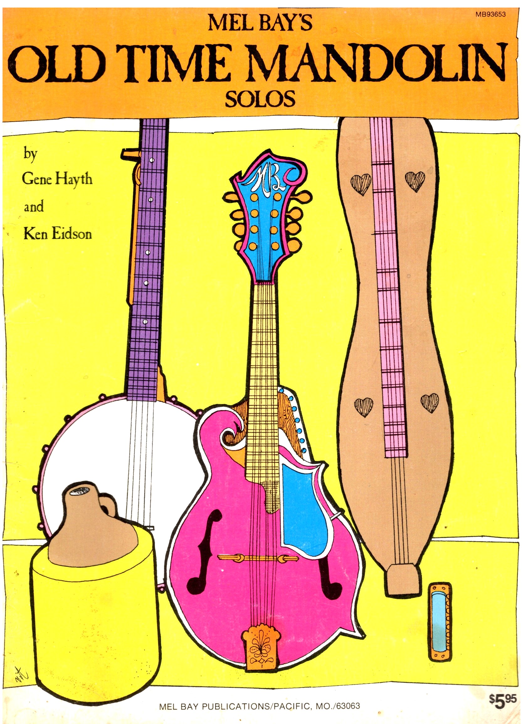 Mel Bay's Old Time Mandolin Solos : Standard Notation and Tab