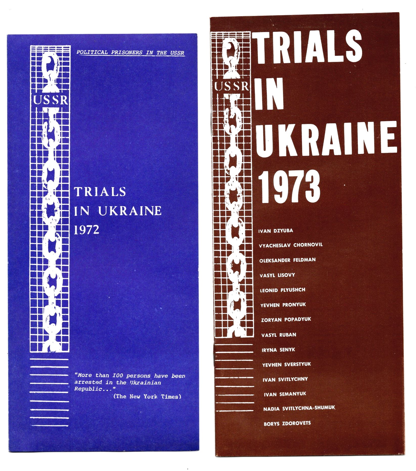Image for Trials in Ukraine 1972 :  Political Prisoners in the USSR