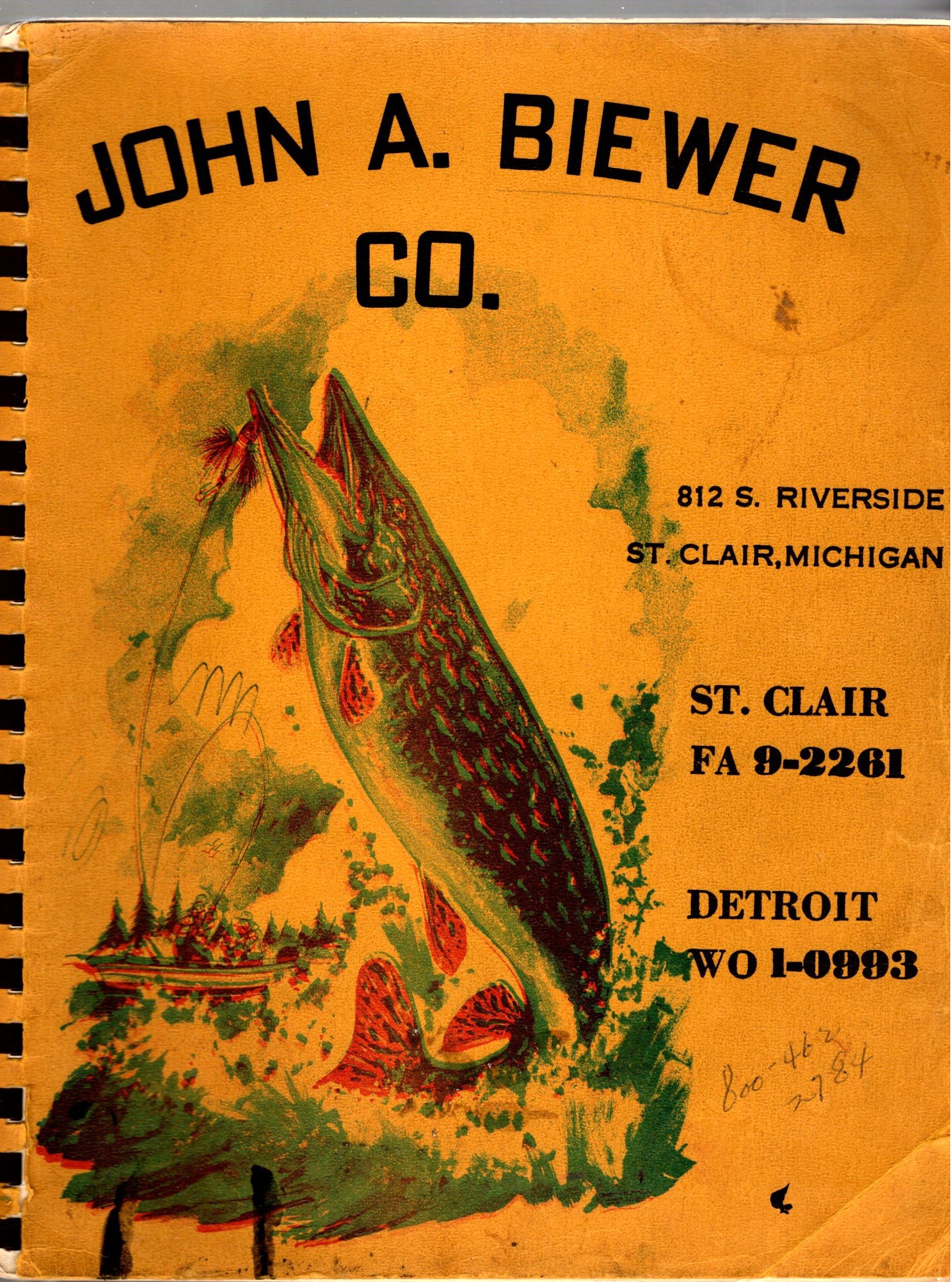 Image for John A. Biewer Company, St. Clair, Detroit :  Bait and Tackle Catalog