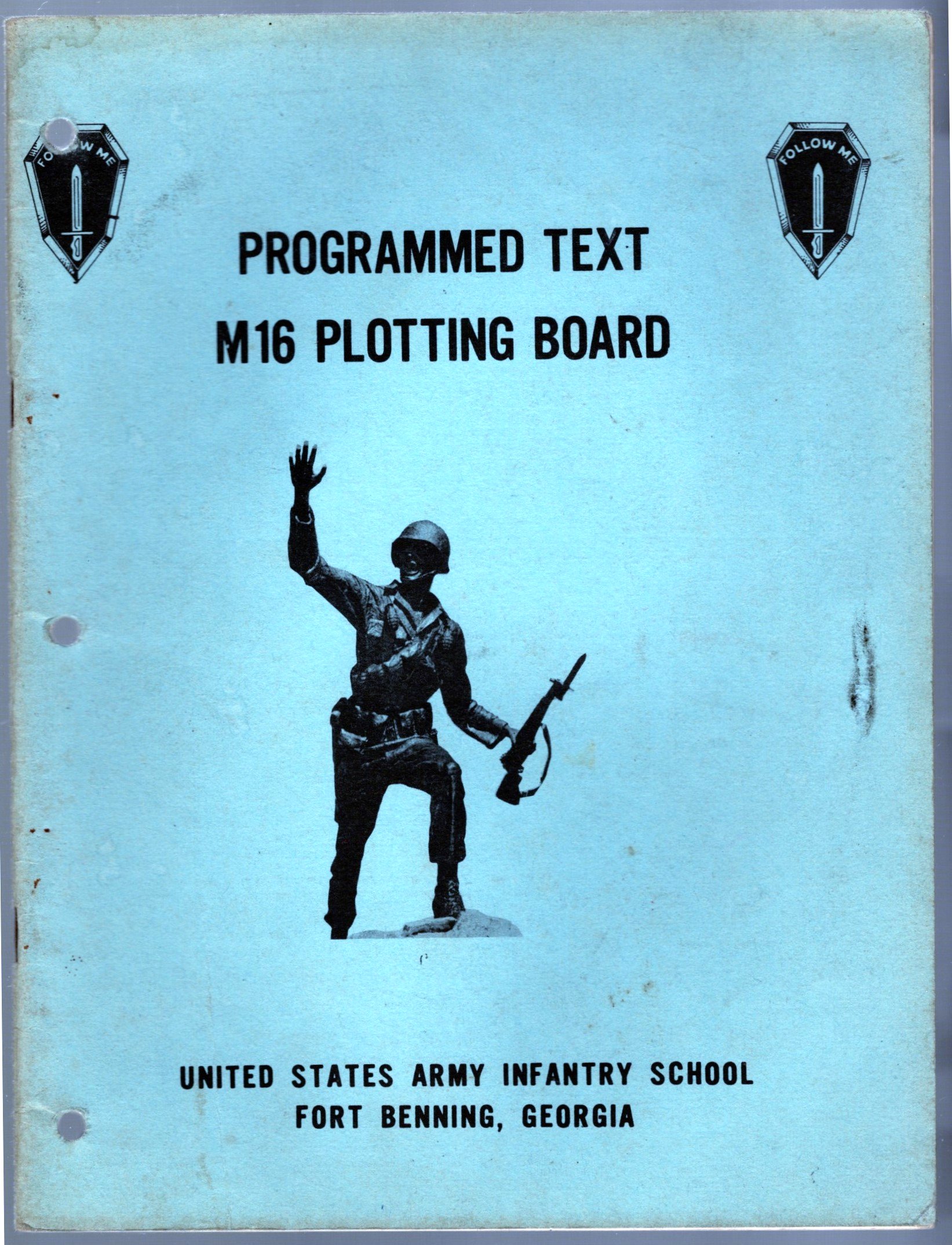 Image for Programmed Text :  M16 Plotting Board