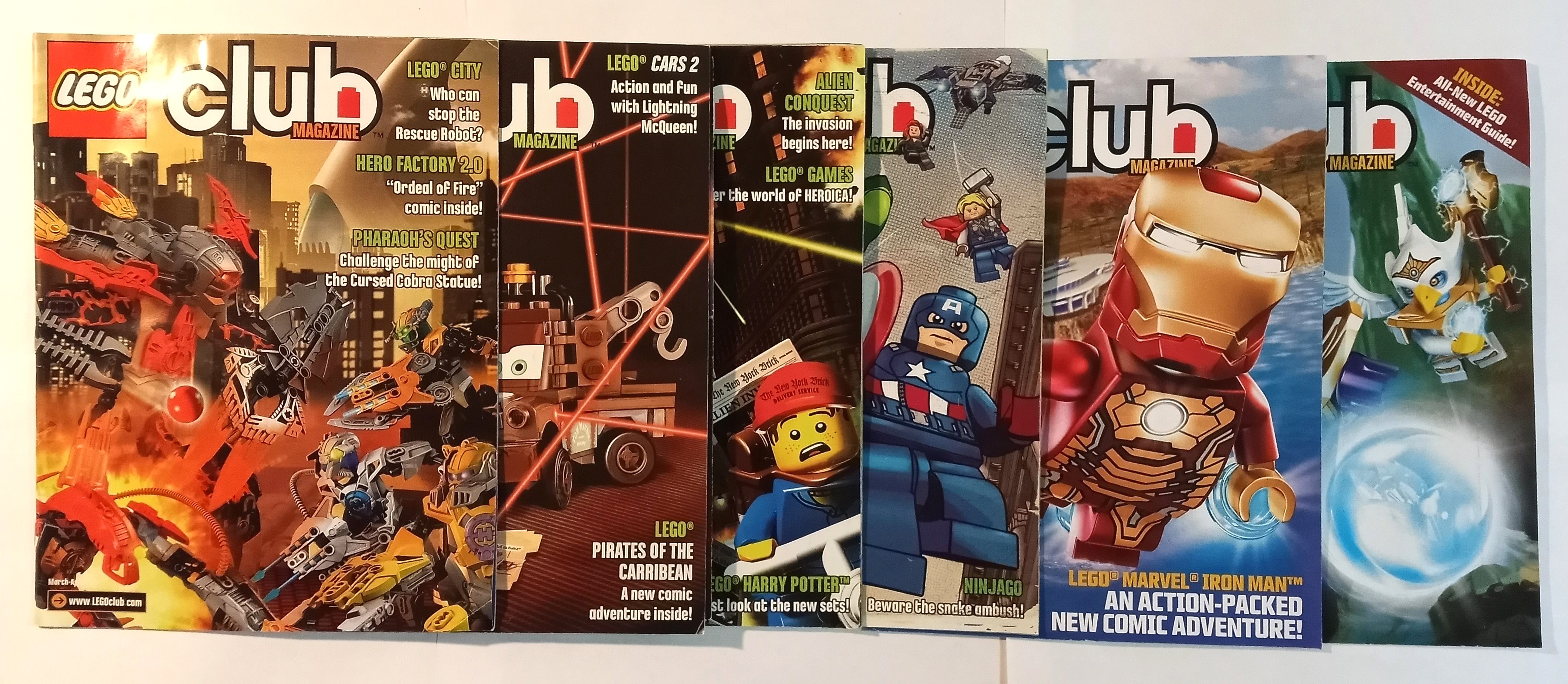 Image for Lego Club Magazine :  Lot of 6 Issues, 2011-2013 (with gaps)