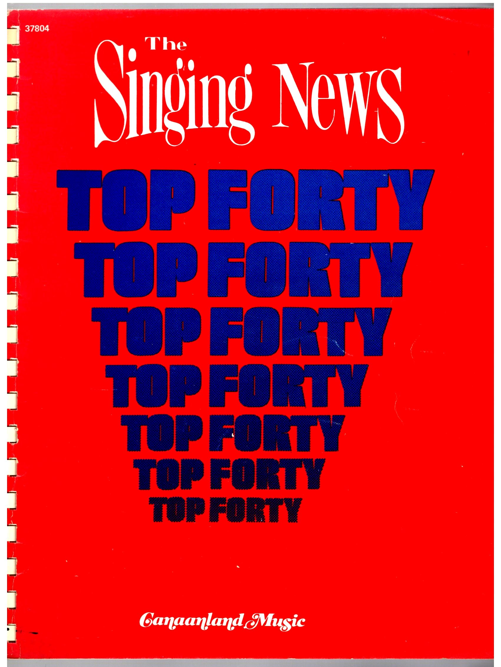 Image for Singing News, the :   (Shape Notes) Top Forty