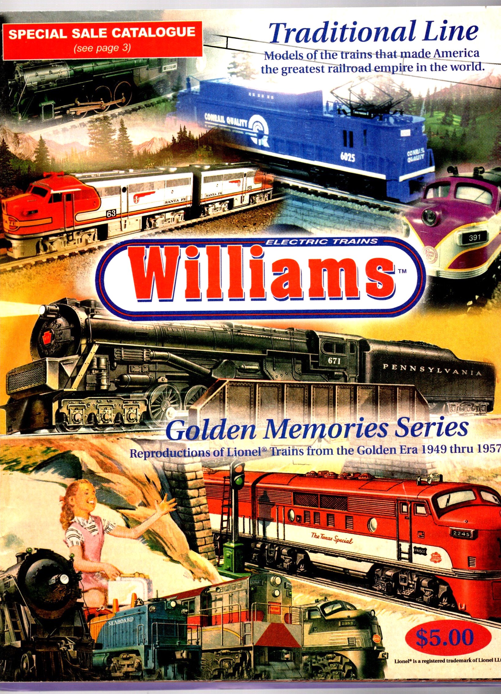 Image for Williams Electric Trains :  Traditinal Line, Golden Memories, 2007
