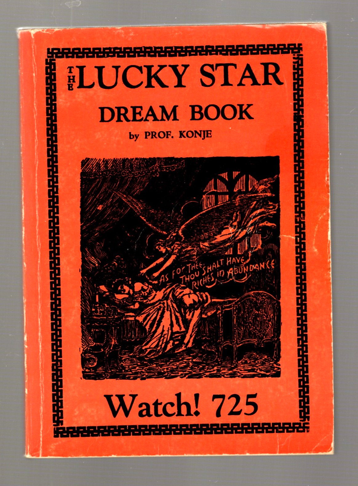 Image for Lucky Star Dream Book, the :  Watch ! 725