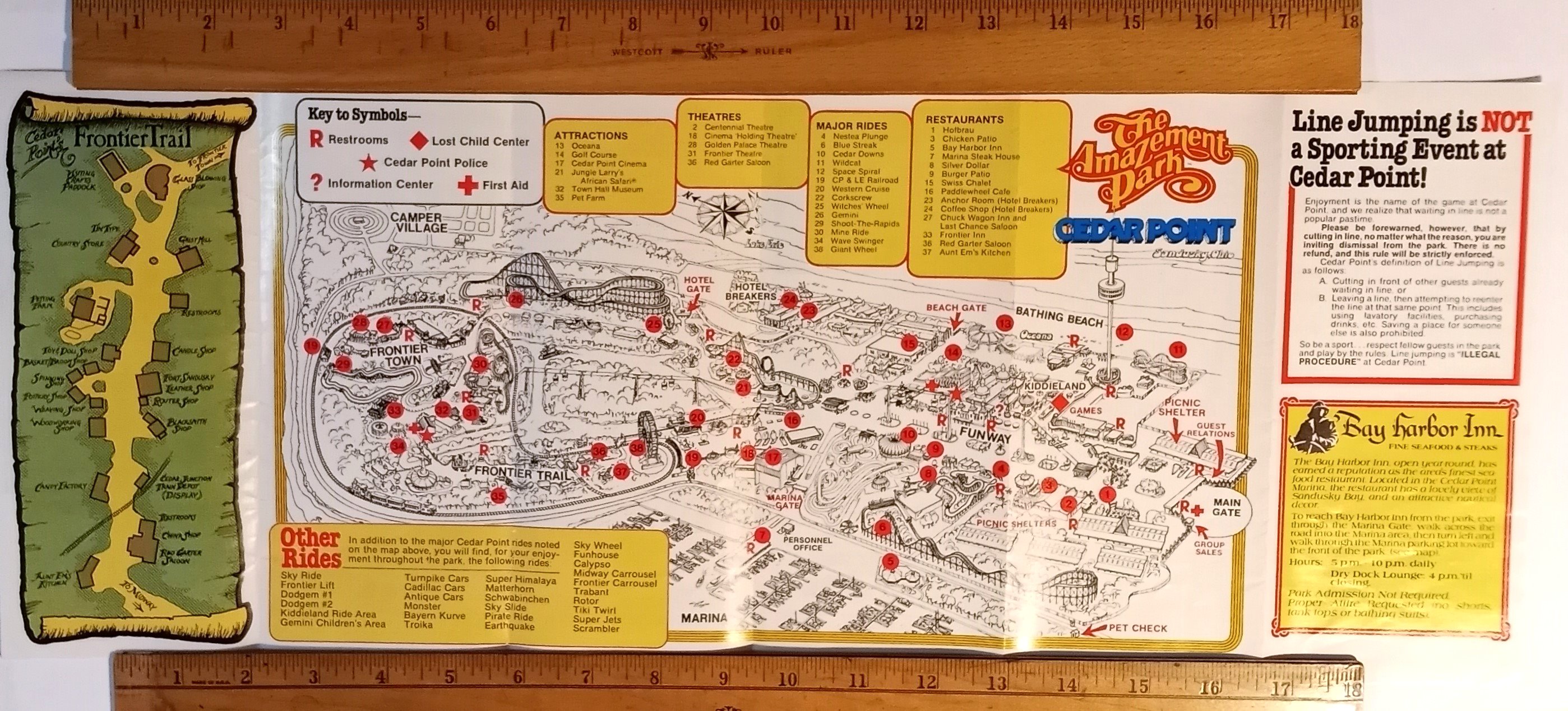 Cedar Point Fun Guide 1997 : Your Map for Fun