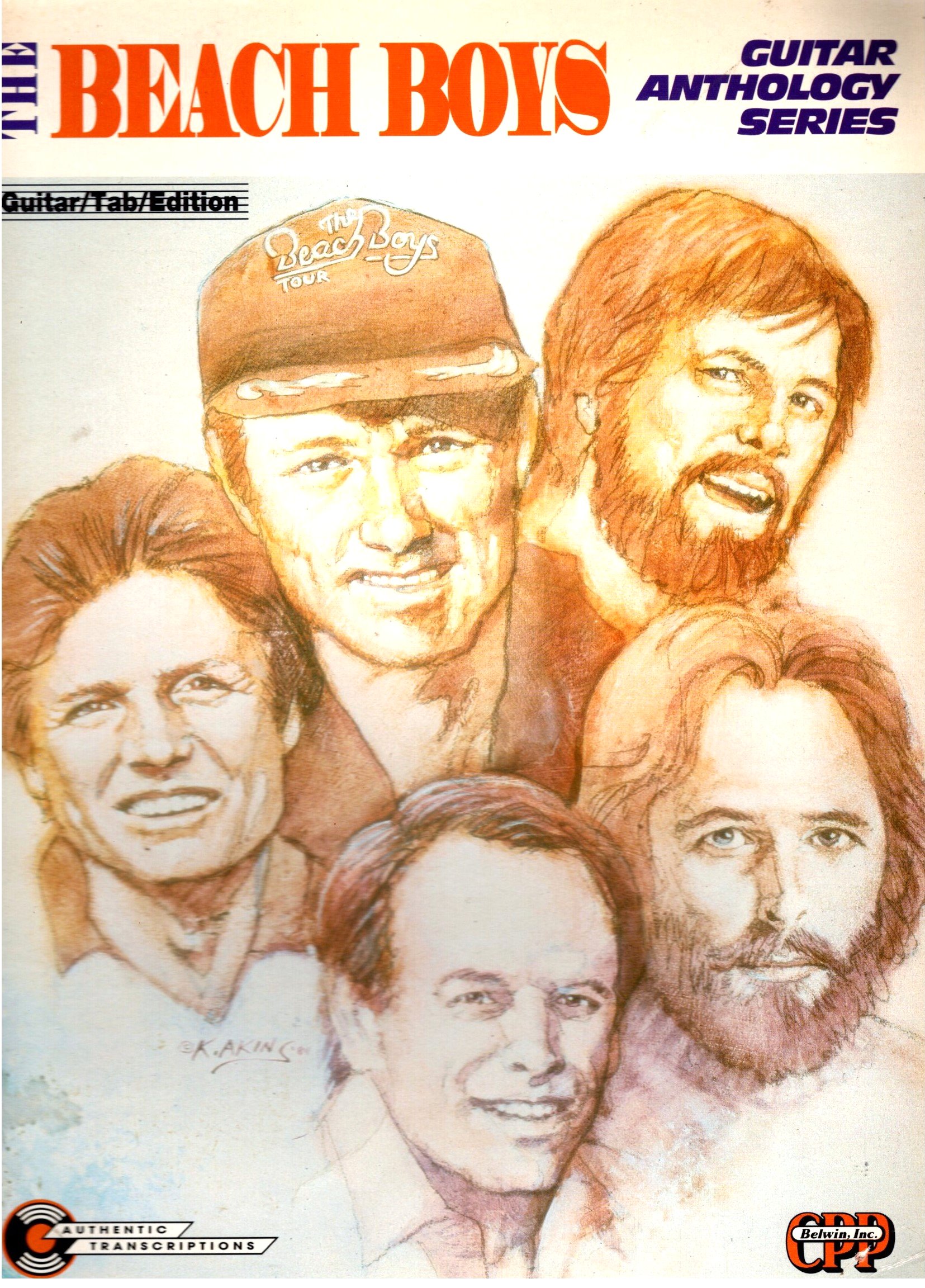 Image for Beach Boys, the :  Guitar Anthology Series, Authentic Transcriptions, Guitar Tab Edition