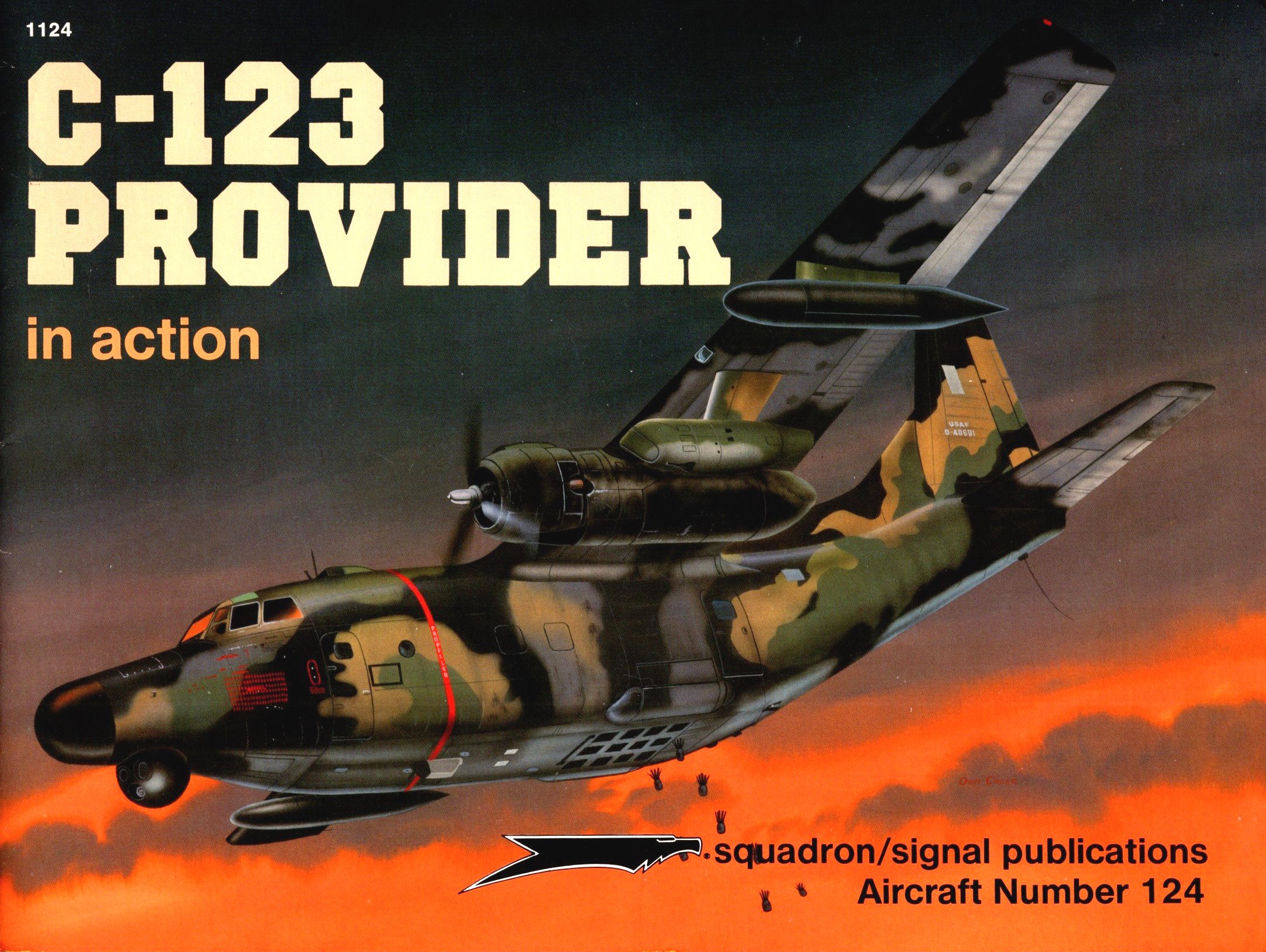 Image for C-123 Provider in Action :  Squadron Signal Aircraft Number 124