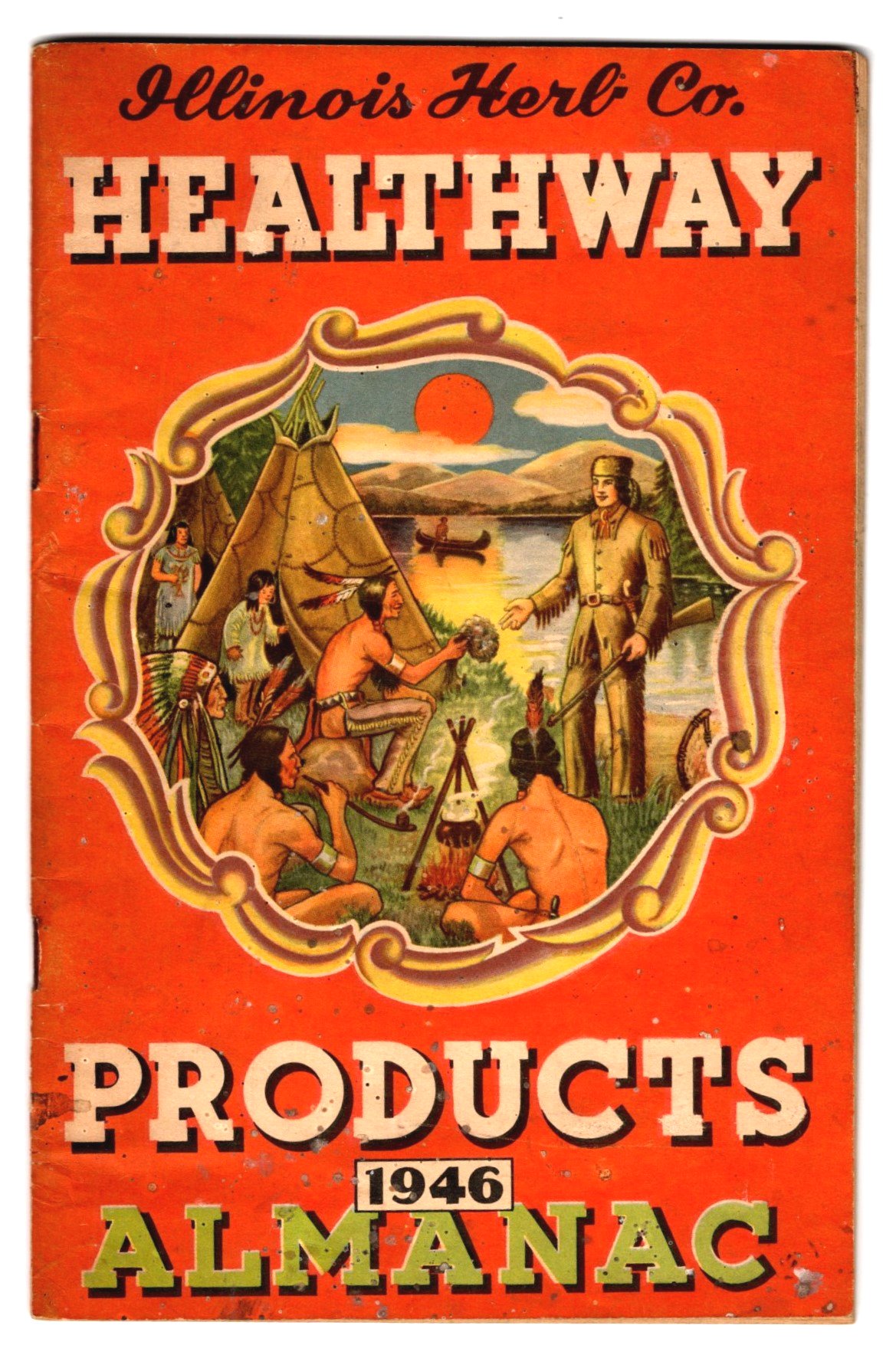 Image for Healthway Products Almanac 1946 :  Illinois Herb Company