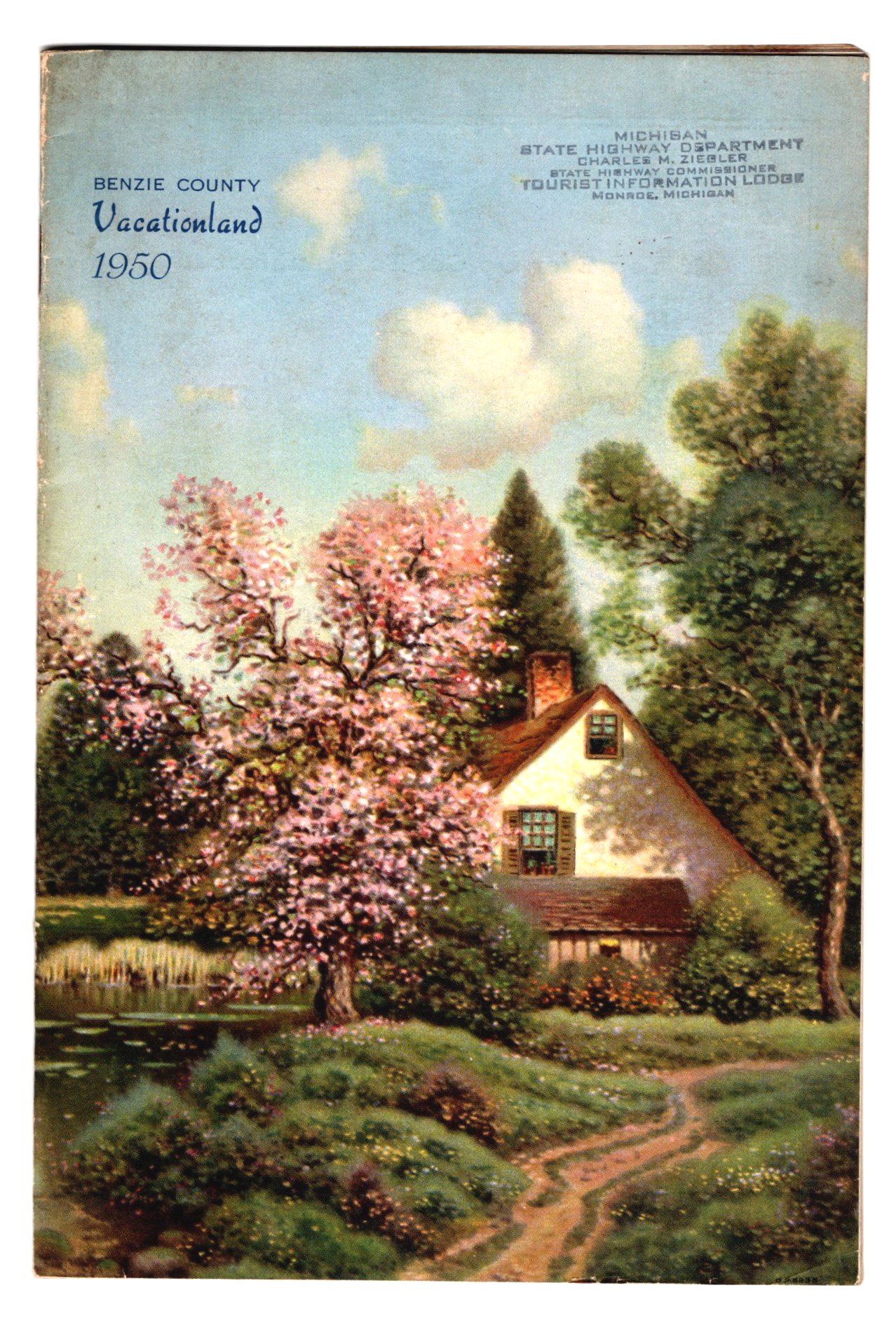 Image for Benzie County Vacationland :  Vacationing in Benzie County, Michigan, 1950