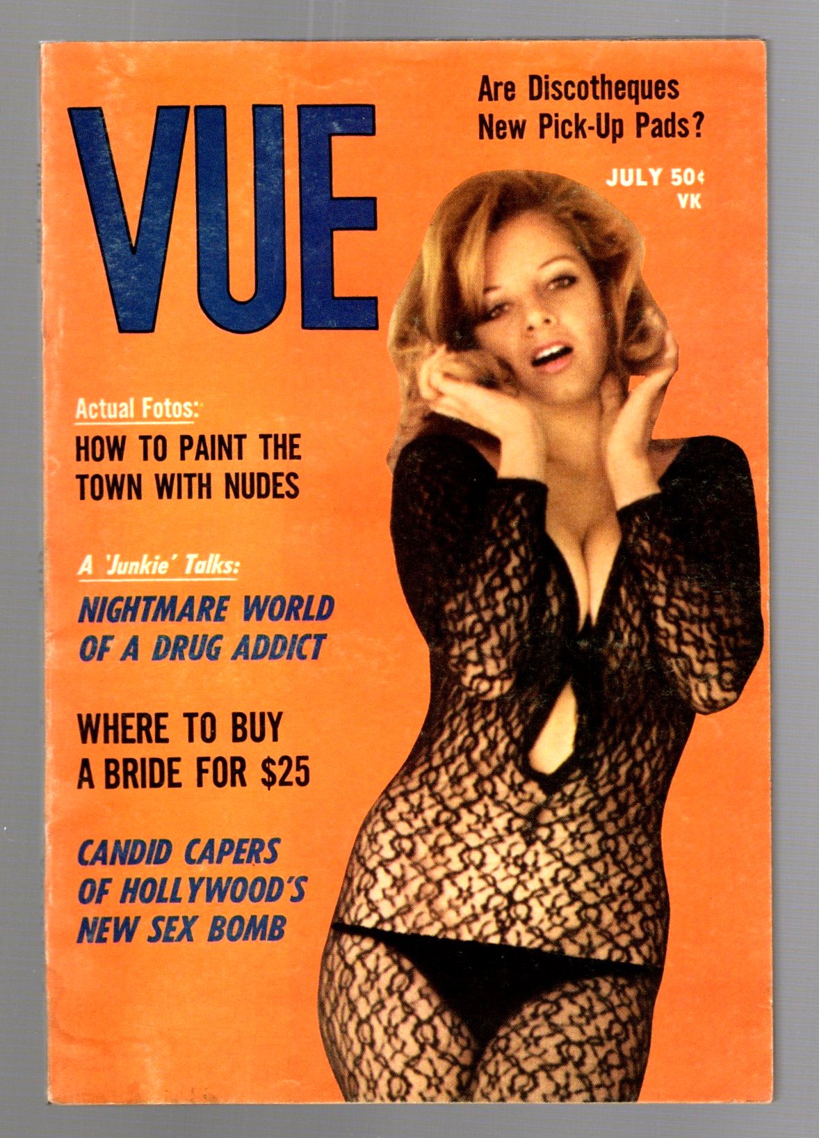 Image for Vue, July 1966 :  America's Digest for Men, Julie Christie Cover