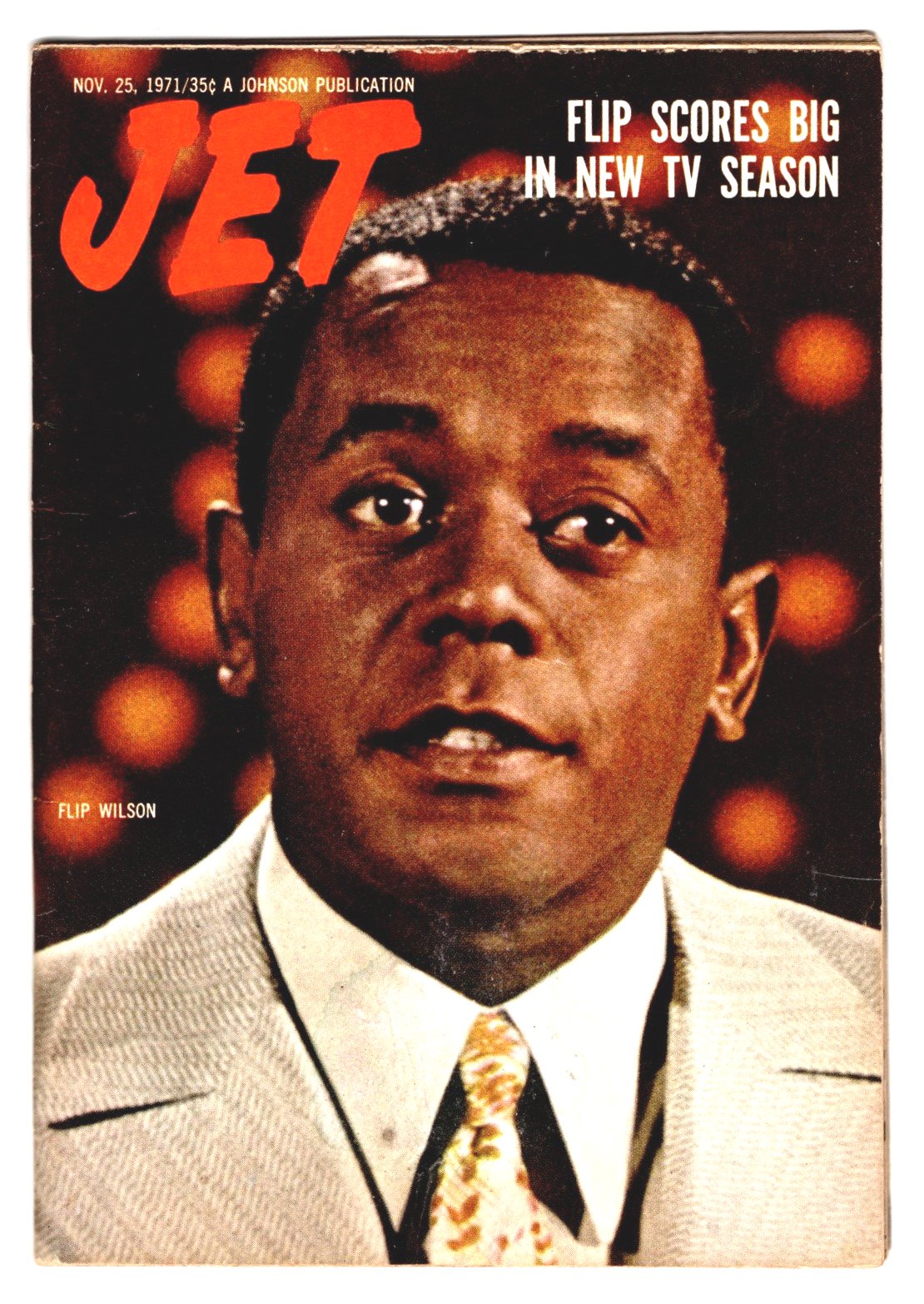 Image for Vintage Jet Magazine, November 25, 1971 :  Flip Wilson Scores Big in New TV Season